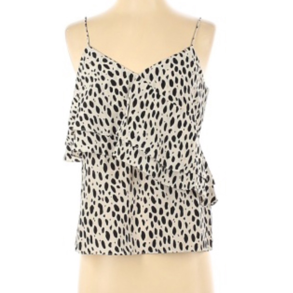 JCREW silk sleeveless blouse